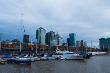 Puerto madero de Buenos Aires