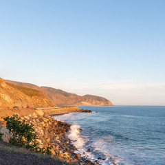 Spring along the pacific coast highway in Ventura County, California