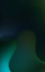 Abstract background. Fractal waves of magic energy and light motion. Colorful wallpaper template of glowing moving light shapes.