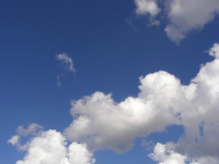 Clouds and blue sky,  nature