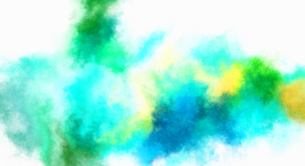 Obraz premium Watercolor painted background. Abstract Illustration wallpaper. Brush stroked painting. 2D Illustration.