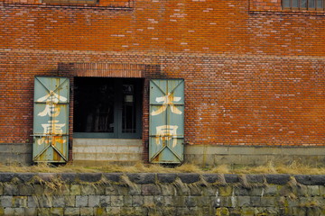 Fototapeta na wymiar 運河の倉庫