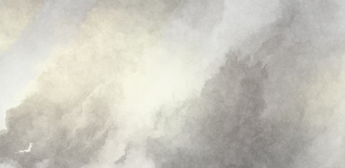 Watercolor painted background. Abstract Illustration wallpaper. Brush stroked painting. 2D Illustration.