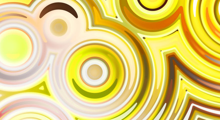 Abstract background with fluid colorful gradient. 2D illustration of modern urban graphic. Graffiti design inspired wallpaper.