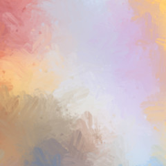 Brushed Painted Abstract Background. Brush stroked painting. Strokes of paint. 2D Illustration.