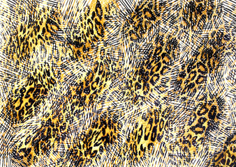 abstract exotic leopard skin texture