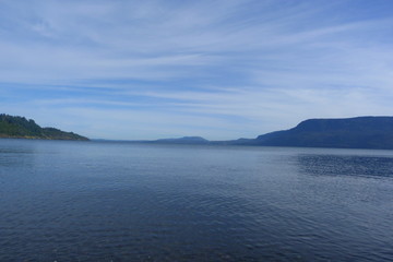 Fototapeta na wymiar lake view