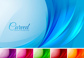 Curved vector abstract background series. Applicable for web background, design element ,wall poster, landing page, wall paper, and social media element