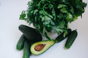 zucchini with flower