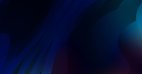 Abstract background with colorful gradient. Vibrant graphic wallpaper with stripes design. Fluid 2D illustration of modern movement.