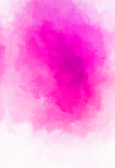 Watercolor painted background. Abstract Illustration wallpaper. Brush stroked painting. 2D Illustration.