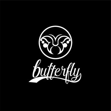 Butterfly line of  exclusive logo design inspiration
