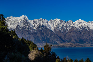 Obraz premium The remarkables in Queenstown, new zealand2