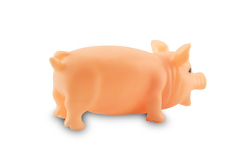 Plastic toy pig