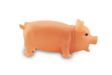 Plastic toy pig