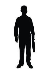 Business man silhouette
