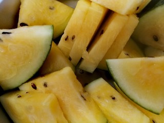 slices of melon