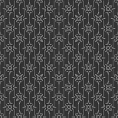 Dark background seamless pattern. Textile design texture. Vector art.