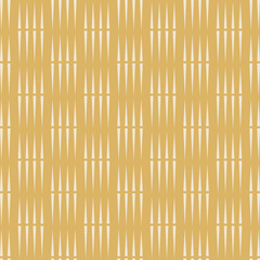 Gold seamless vector pattern in Asian style. Textile design texture.