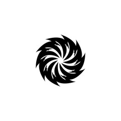 vortex vector illustration icon