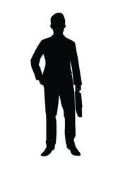 Business man silhouette