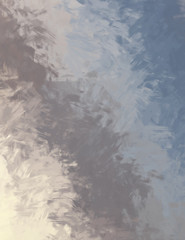 Brushed Painted Abstract Background. Brush stroked painting. Strokes of paint. 2D Illustration.