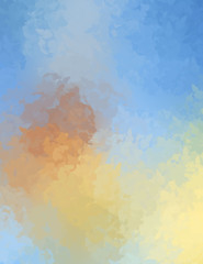 Brushed Painted Abstract Background. Brush stroked painting. Artistic vibrant and colorful wallpaper..