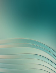 Beautiful sophisticated background. Minimalist design with colorful shapes and lines. Cool simple abstract wallpaper. 2D illustration graphic with minimal swirly pattern.