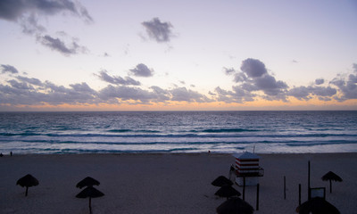 amanecer en cancun
