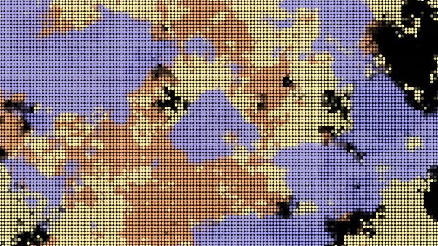 Abstract Background Digital Camoflage With Dots Version B9