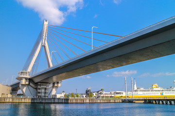 Aomori suspension bay bridge