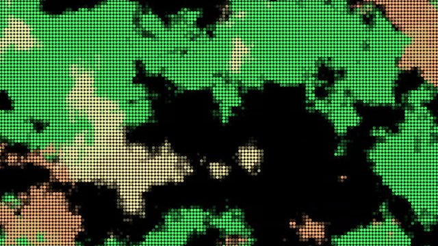 Abstract Background Digital Camoflage With Dots Version B10
