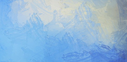 Brushed Painted Abstract Background. Brush stroked painting. Artistic vibrant and colorful wallpaper..