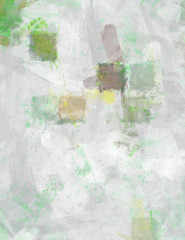 Modern art. Colorful contemporary artwork. Color strokes of paint. Brushstrokes on abstract background. Brush painting.