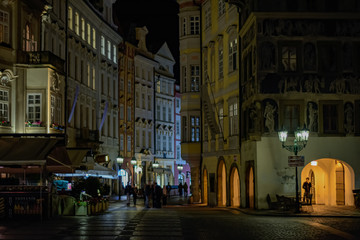 Fototapeta premium Architecture, street photography around praga