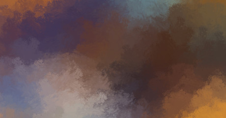 Brushed Painted Abstract Background. Brush stroked painting. Strokes of paint. 2D Illustration.