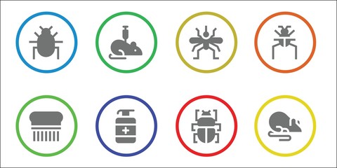 parasite icon set