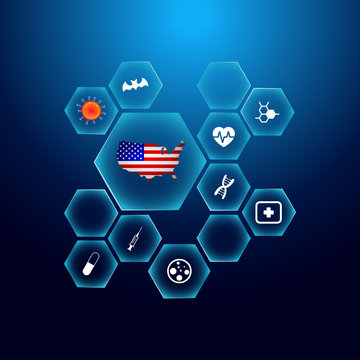 COVID-2019 Coronavirus in world. Quarantine and global recession. World global recession. Epidemic and pandemic worldwide. Concept of world economy crisis. Economic decline in all countries.