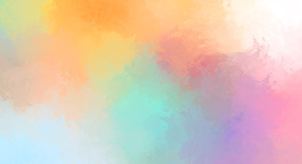 Brushed Painted Abstract Background. Brush stroked painting. Strokes of paint. 2D Illustration.