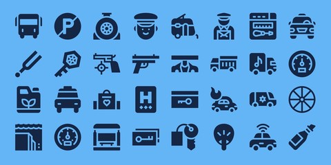 car icon set