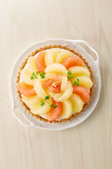 グレープフルーツタルト