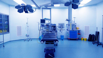 Kuala Lumpur, Malaysia - Circa 2019. Image inside operation theatre in Kuala Lumpur, Malaysia.