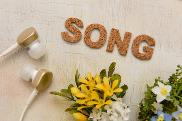 song　アルファベット　テキスト　文字　英字　単語　スタンプ　素材　alphabet letter word text stamp