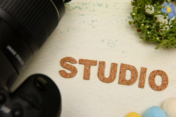 studio　アルファベット　テキスト　文字　英字　単語　スタンプ　素材　alphabet letter word text stamp