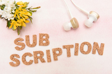 subscription　アルファベット　テキスト　文字　英字　単語　スタンプ　素材　alphabet letter word text stamp