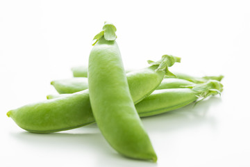 春野菜のスナップエンドウのイメージ写真