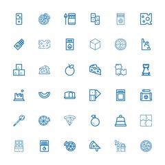 Editable 36 piece icons for web and mobile