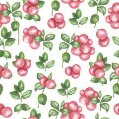 Lingonberry pattern