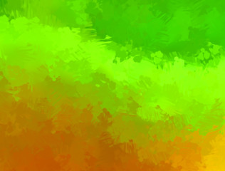 Brushed Painted Abstract Background. Brush stroked painting. Artistic vibrant and colorful wallpaper.