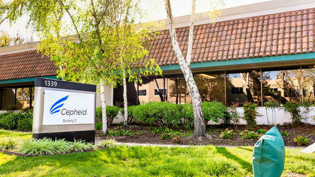 Mar 30, 2020 Sunnyvale / CA / USA - Cepheid headquarters in Silicon Valley; Cepheid Inc is an American molecular diagnostics company, now part of Danaher